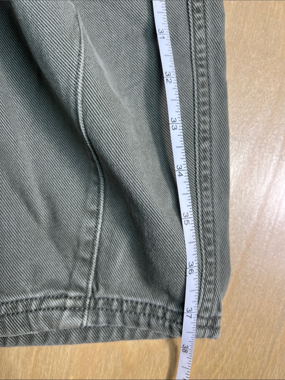 GAP Women's Cargo Pants in Olive Green size 16 - Picture 8 of 11